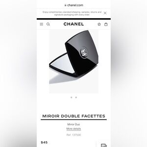 CHANEL double facettes mirror